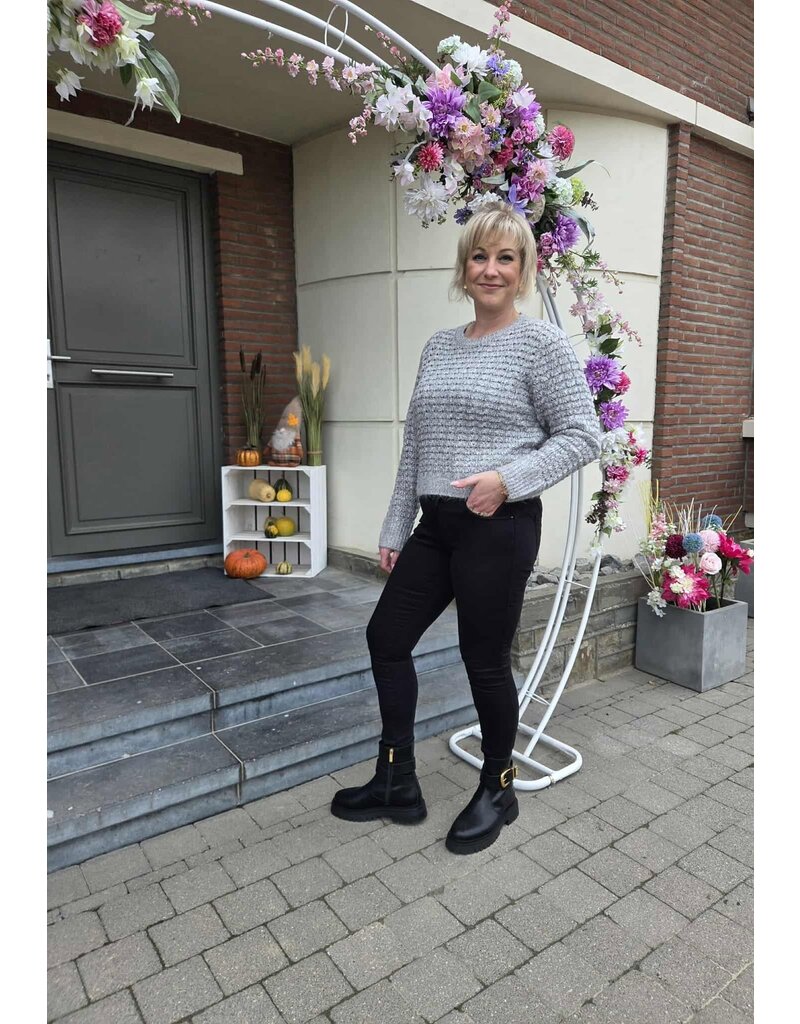 Toxik L20077-JEANS SLIM-ZWART