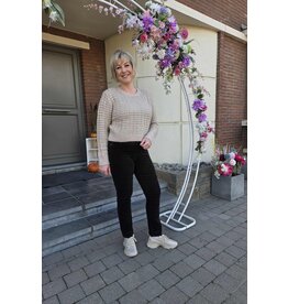 Toxik H2744-BROEK RIBFLUWEEL-BRUIN