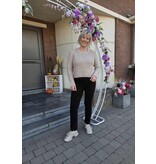 Toxik H2744-BROEK RIBFLUWEEL-BRUIN