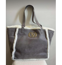 YES-ZEE 01W009-BORSA SHOPPER-GRIGIO