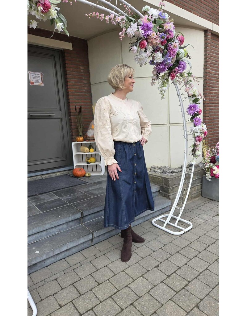Julie Guerlande 66JG2CH206-HEMD-BEIGE