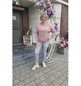 Toxik JEANS SKINNY-GRIJS