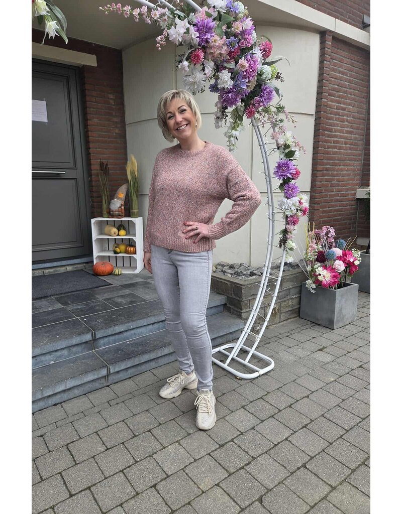 Toxik JEANS SKINNY-GRIJS