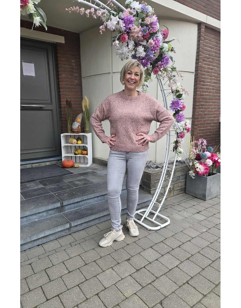 Toxik JEANS SKINNY-GRIJS