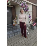 L&A BROEK-BURGUNDY