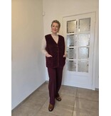 AMAGIA MIRIAM-GILET-BORDEAUX