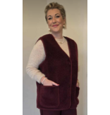 AMAGIA MIRIAM-GILET-BORDEAUX