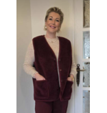 AMAGIA MIRIAM-GILET-BORDEAUX