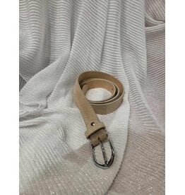 NESHIKA RIEM BEIGE SUEDE