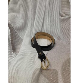 NESHIKA RIEM ZWART LEER