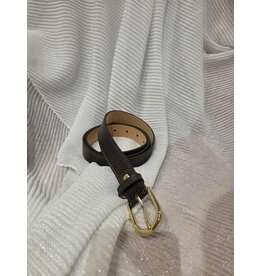 NESHIKA RIEM CHOCOLADE BRUIN LEER