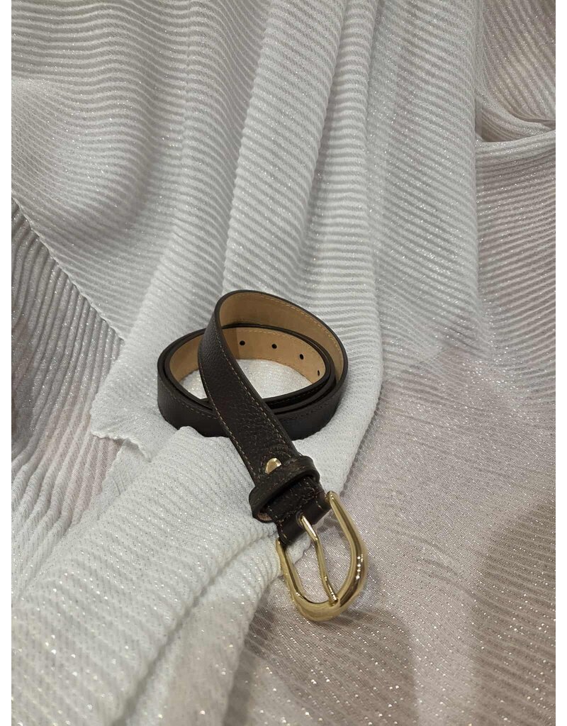 NESHIKA RIEM CHOCOLADE BRUIN LEER