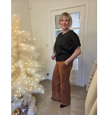 JUST WOMAN BY MATTEO CRACOVIE B503 BLOUSE OLIVE