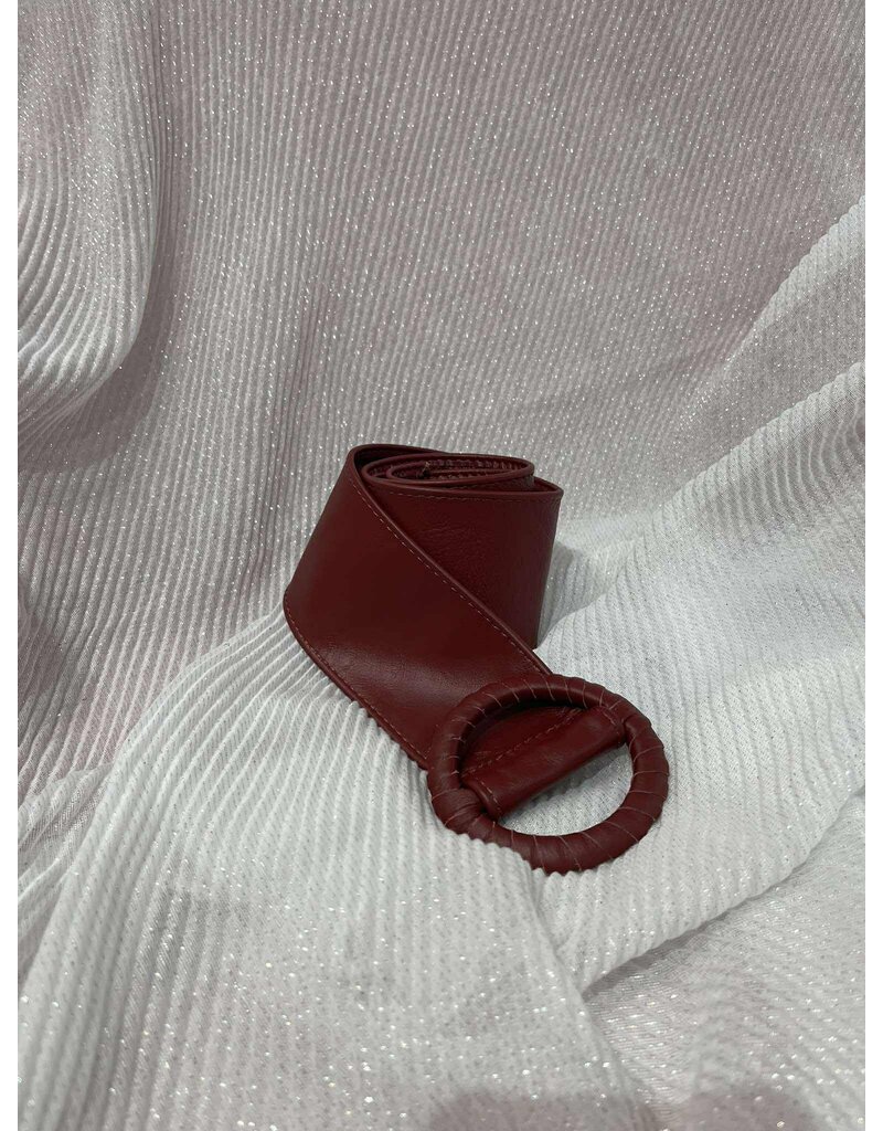 NESHIKA TAILLERIEM-LEER-BORDEAUX