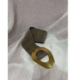 NESHIKA TAILLERIEM-SUEDE-TAUPE