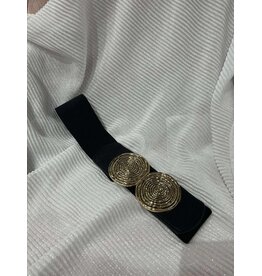 TAILLERIEM ELASTIEK-ZWART