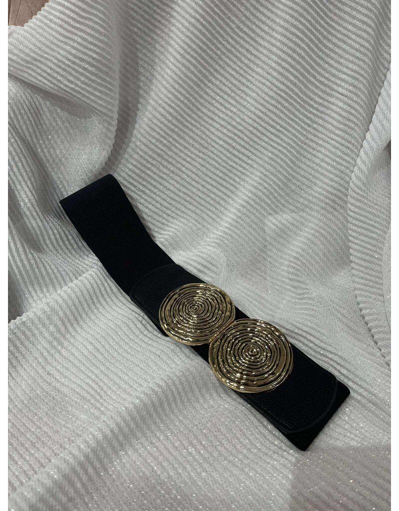 TAILLERIEM ELASTIEK-ZWART