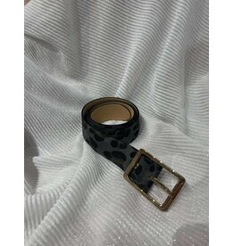 NESHIKA RIEM LEOPARD-GRIJS- 95CM