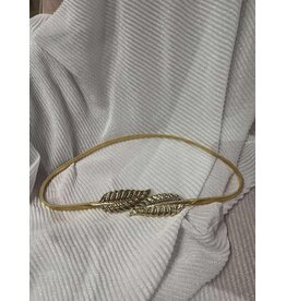 TAILLERIEM ELASTISCH BLAD-GOUD