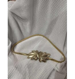 NESHIKA TAILLERIEM ELASTISCH LEAF-GOUD