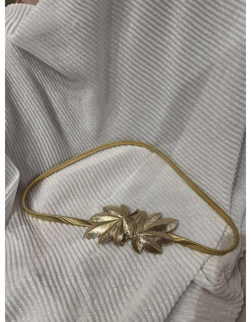 NESHIKA TAILLERIEM ELASTISCH LEAF-GOUD