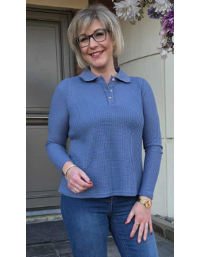 BLACK COLOUR BLOUSE BLAUW