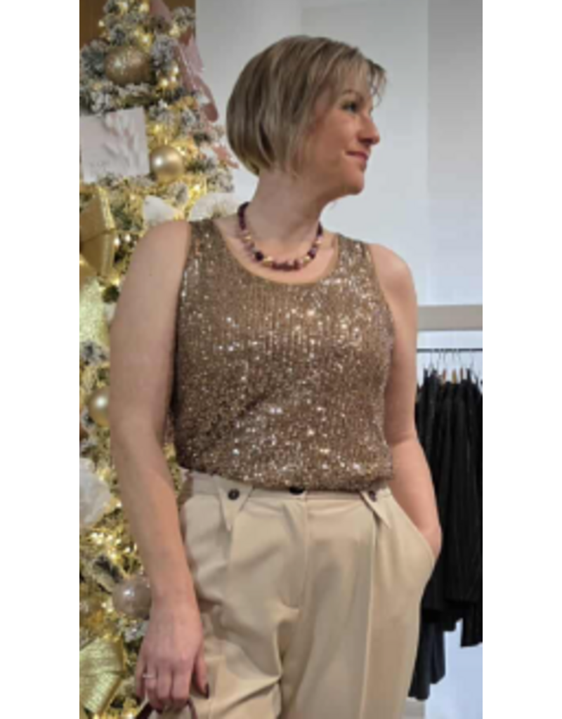 ARTIGLI ACCN003138-CANOTTA PAILETTES-BRONZO