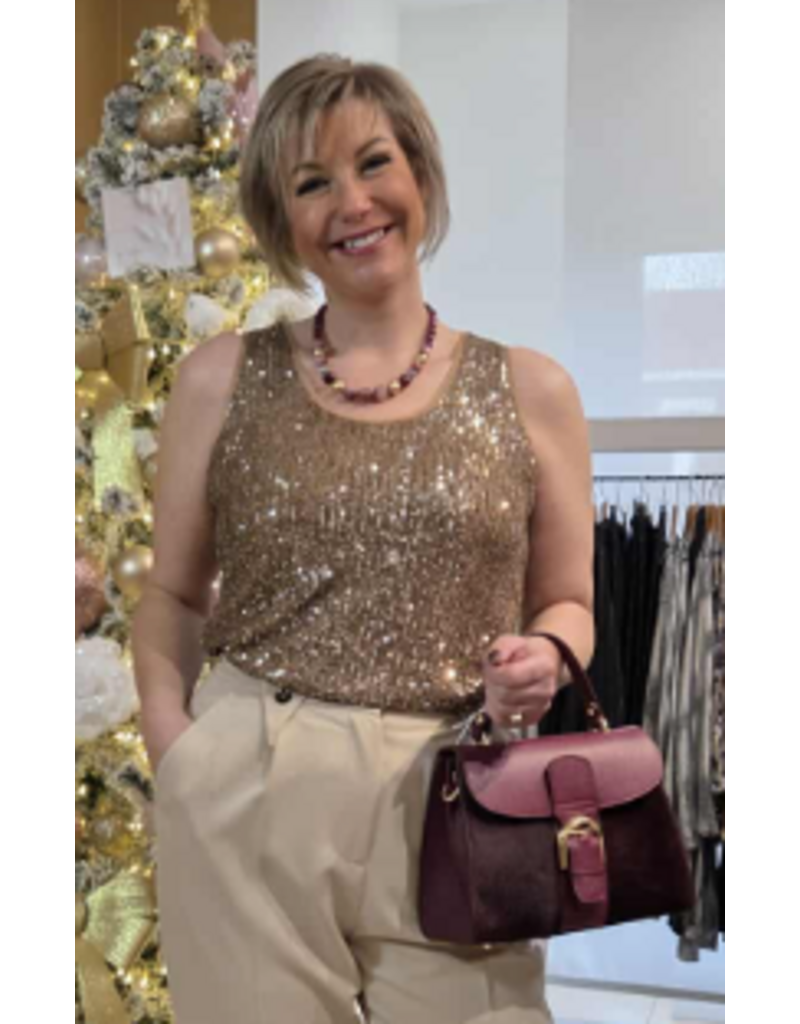 ARTIGLI ACCN003138-CANOTTA PAILETTES-BRONZO