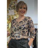 Green Ice QEELY-BLOUSE-BLUE