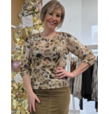 Green Ice QEELY-BLOUSE-KIWI