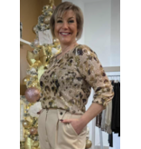 Green Ice QEELY-BLOUSE-KIWI