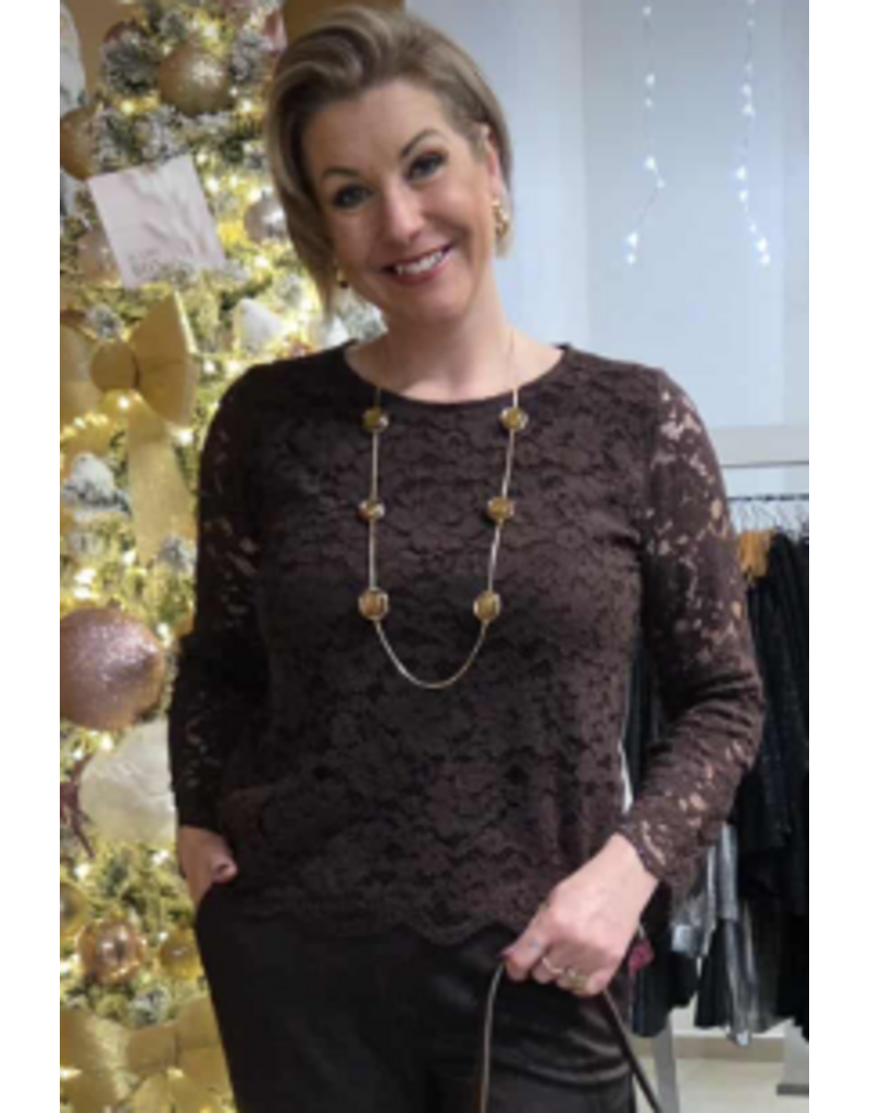 Bellita BARINAL-BLOUSE-CHOCO