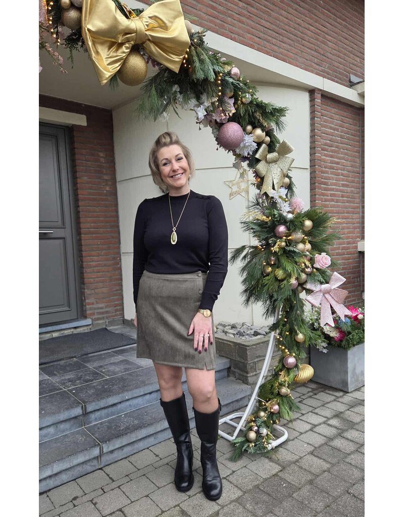 Smashed Lemon 25617-SKIRT-ARMY