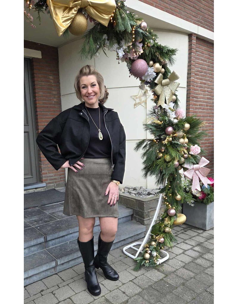 Smashed Lemon 25617-SKIRT-ARMY