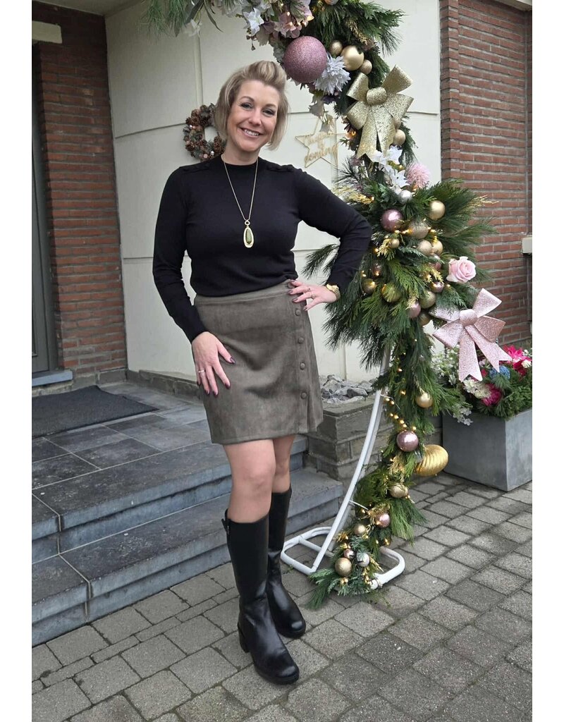 Smashed Lemon 25617-SKIRT-ARMY