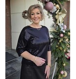 Green Ice QUENDI-PULL-ZWART/GLITTER