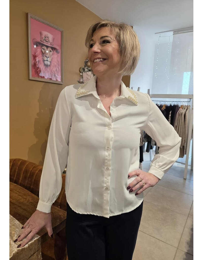 L&A WIT HEMD MET PAREL