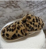 BLACK COLOUR SLIPPERS NATURAL LEO