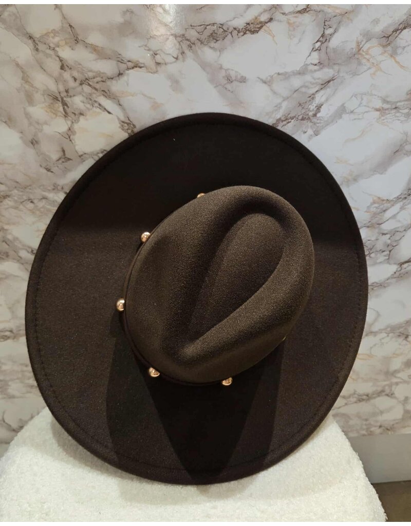 BLACK COLOUR COWBOY HAT COFFEE