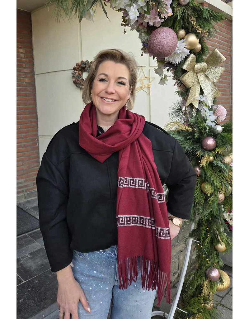 LUNA D SJAAL-BORDEAUX/STRASS