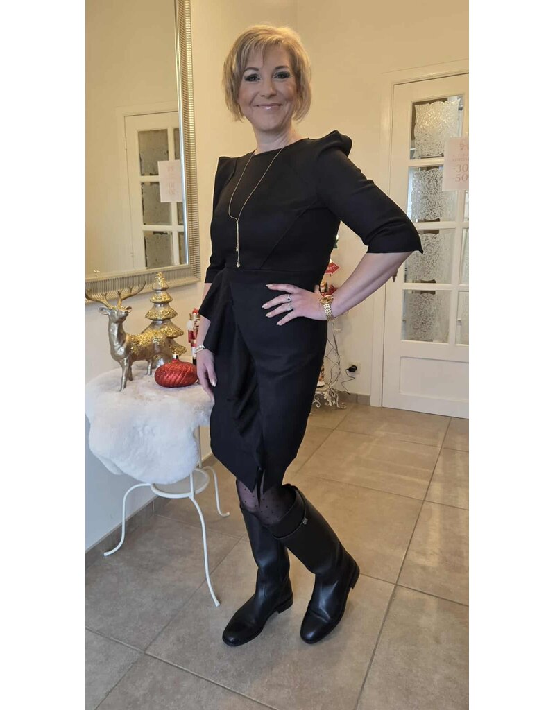 SMART AND JOY KLEEDJE-RUCHES-ZWART