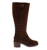 5PM RACHEL HIGH-CHOCOLADE SUEDE