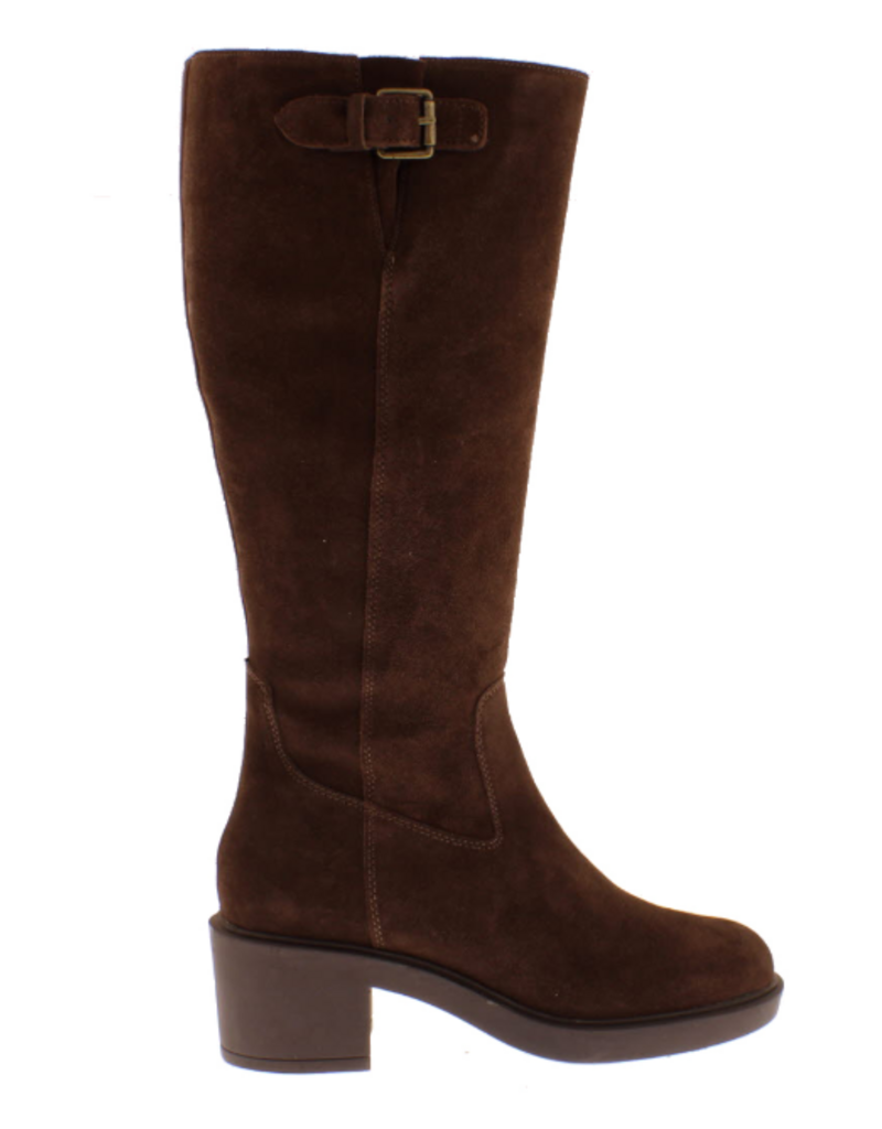 5PM RACHEL HIGH-CHOCOLADE SUEDE