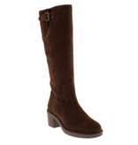 5PM RACHEL HIGH-CHOCOLADE SUEDE