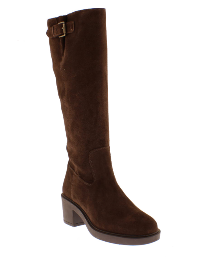 5PM RACHEL HIGH-CHOCOLADE SUEDE