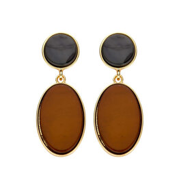 Les Cordes KIRANA OORBELLEN GROEN