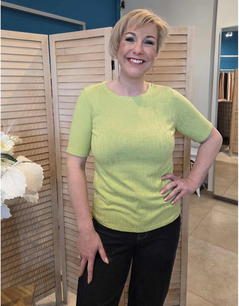 CAPUCCINO T-SHIRT-GROEN