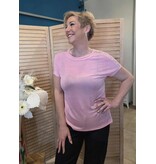 CAPUCCINO T-SHIRT-PINK/GLITTER