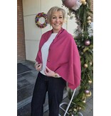 Les Cordes LCPONCHO4-FUCHSIA