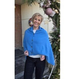 Les Cordes LCPONCHO4-JEANSBLAUW